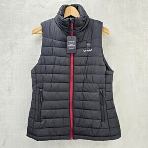 Ororo Heated Vest Womens Medium Black Puffer Outdoor Work No Battery Lightweight